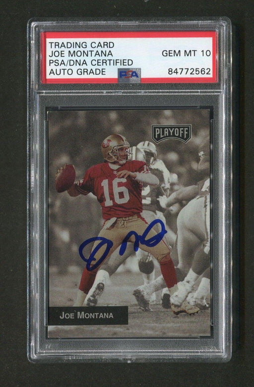 Joe Montana Autographed San Francisco (Red #16) Custom STAT Jersey - J –  Palm Beach Autographs LLC