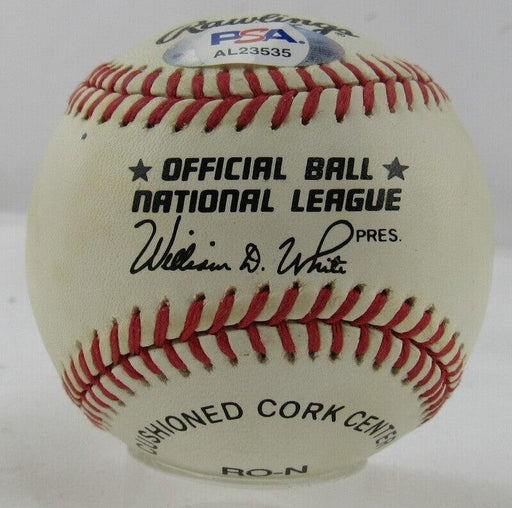 Willie Mays Signed Rawlings Baseball PSA AL23535 - RSA