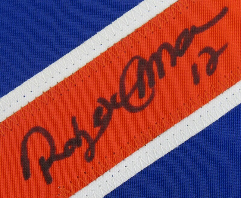 Roberto Alomar Signed Replica Mets Jersey JSA Witness