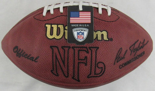 Brian Urlacher Signed Wilson NFL Football JSA AP98699