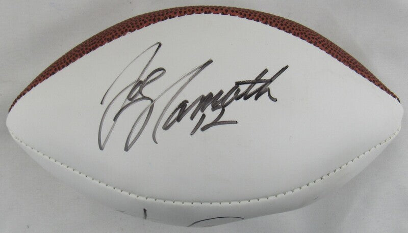 Joe Namath Harry Carson Signed Wilson NFL Football JSA AS32229