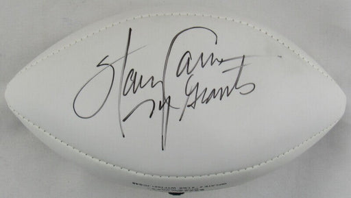Joe Namath Harry Carson Signed Wilson NFL Football JSA AS32229