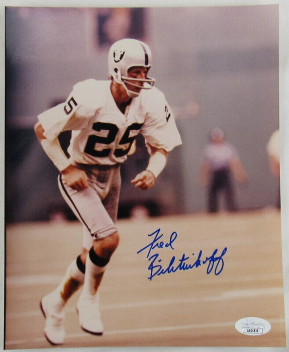 Fred Biletnikoff Signed 8x10 Photo JSA COA