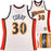 Golden State Warriors Stephen Curry Autographed White Authentic Mitchell & Ness 2009-10 HWC Swingman Rookie Year Jersey Size L "I Can Do All Things ..." JSA