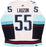 Seattle Kraken Jeremy Lauzon Autographed White Adidas Authentic Jersey Size 54 With Inaugural Season Patch Fanatics Holo