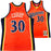 Golden State Warriors Stephen Curry Autographed Orange Authentic Mitchell & Ness 2009-10 HWC Authentic Rookie Jersey Size 44 "Baby Faced Assassin" Beckett BAS QR