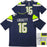 Seattle Seahawks Tyler Lockett Autographed Blue Nike On Field Jersey Size XXL MCS Holo