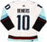 Seattle Kraken Matty Beniers Autographed White Adidas Authentic Jersey Size 44 Fanatics Holo