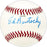 Ed Moe Burtschy Autographed Official League Baseball Philadelphia A's Beckett BAS QR #BM25050