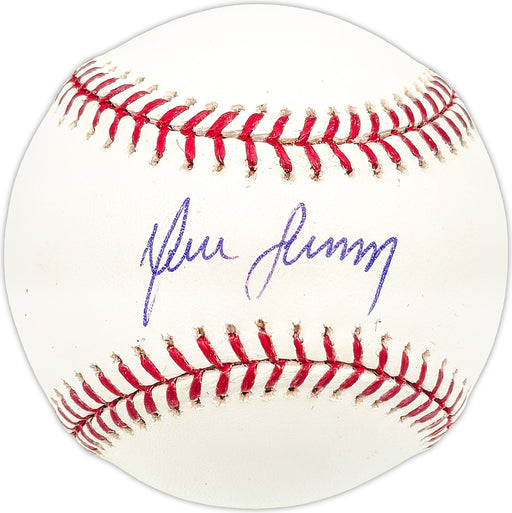 Yunel Escobar Autographed Official MLB Baseball Atlanta Braves, Tampa Bay Rays