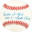 Freddie Sanford Autographed Official AL Baseball New York Yankees "1949-51 World Champs"
