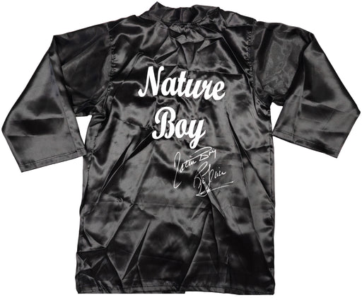 Ric Flair Autographed Black Wrestling Robe "Nature Boy" PSA/DNA