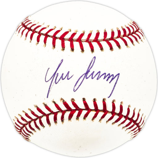 Yunel Escobar Autographed Official MLB Baseball Atlanta Braves, Tampa Bay Rays