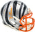 Ja'Marr Chase Autographed Cincinnati Bengals Flash Gray Speed Mini Helmet Beckett BAS Witness