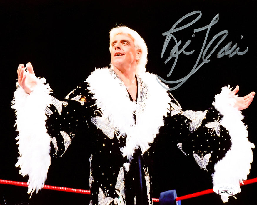 Ric Flair Autographed 8x10 Photo WWE JSA