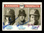 Billy Sample, Pat Putnam & Danny Darwin Autographed 1979 Topps Rookie Card #713 Texas Rangers