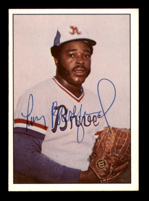 Larry Bradford Autographed 1978 TCMA Card #118 Richmond Braves