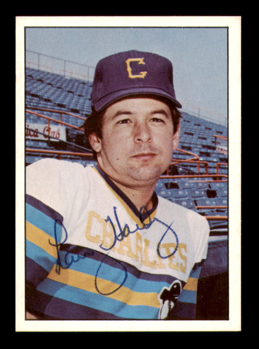 Larry Hardy Autographed 1978 TCMA Card #112 Charleston Charlies
