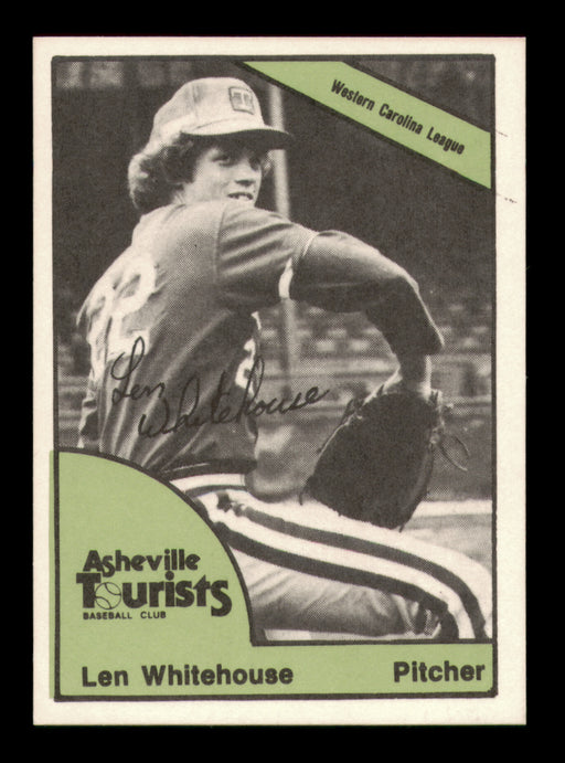 Len Whitehouse Autographed 1978 TCMA Rookie Card #191 Ashville Tourists