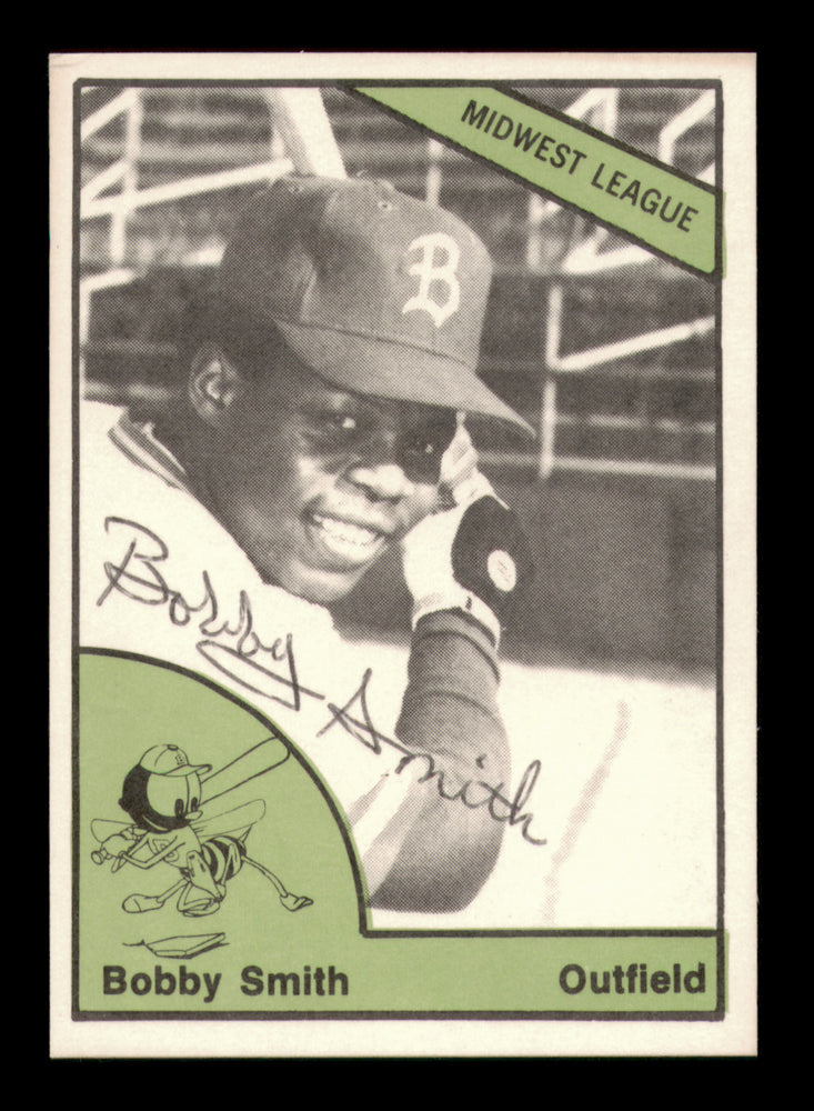 Bobby Smith Autographed 1978 TCMA Rookie Card #165 Burlington Bees