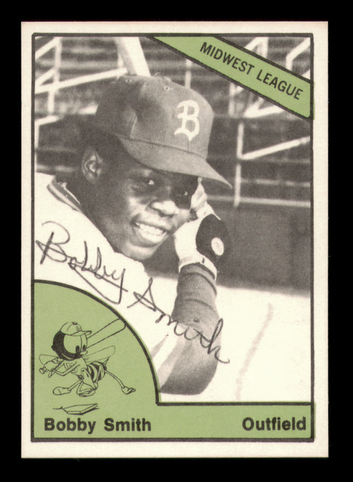 Bobby Smith Autographed 1978 TCMA Rookie Card #165 Burlington Bees