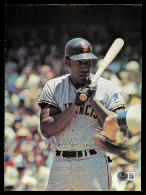 Willie McCovey & Harmon Killebrew Autographed 8x11 Magazine Page Photo Beckett BAS QR #BM37301