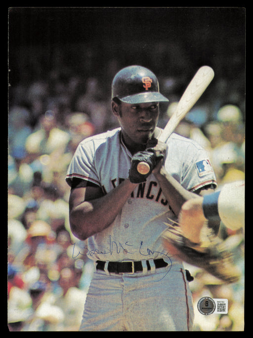 Willie McCovey & Harmon Killebrew Autographed 8.5x11.5 Magazine Page Photo Beckett BAS QR #BM37353