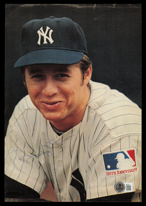 Bobby Murcer Autographed 8x11.5 Magazine Page Photo New York Yankees Beckett BAS QR #BM37371