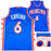 Philadelphia 76ers Julius "Dr. J" Erving Autographed Blue Jersey Beckett BAS Witness
