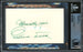 Lawrence Welk Autographed 3x5 Index Card Musician "Musically Yours" Beckett BAS #16545938