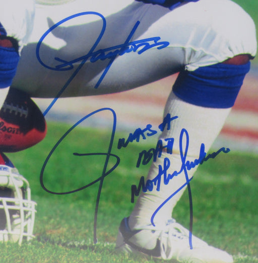 Lawrence Taylor Signed 16x20 Framed Photo w/ Insc JSA LOA III