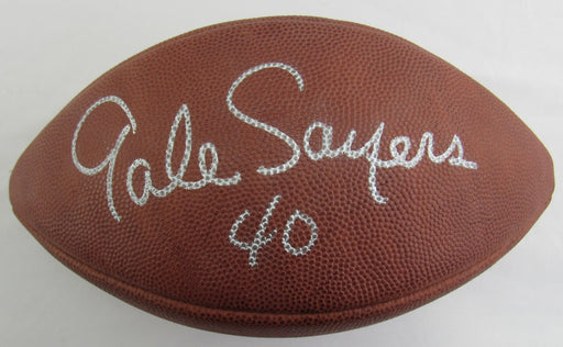 Gale Sayers Signed Wilson NFL Football JSA AU60237