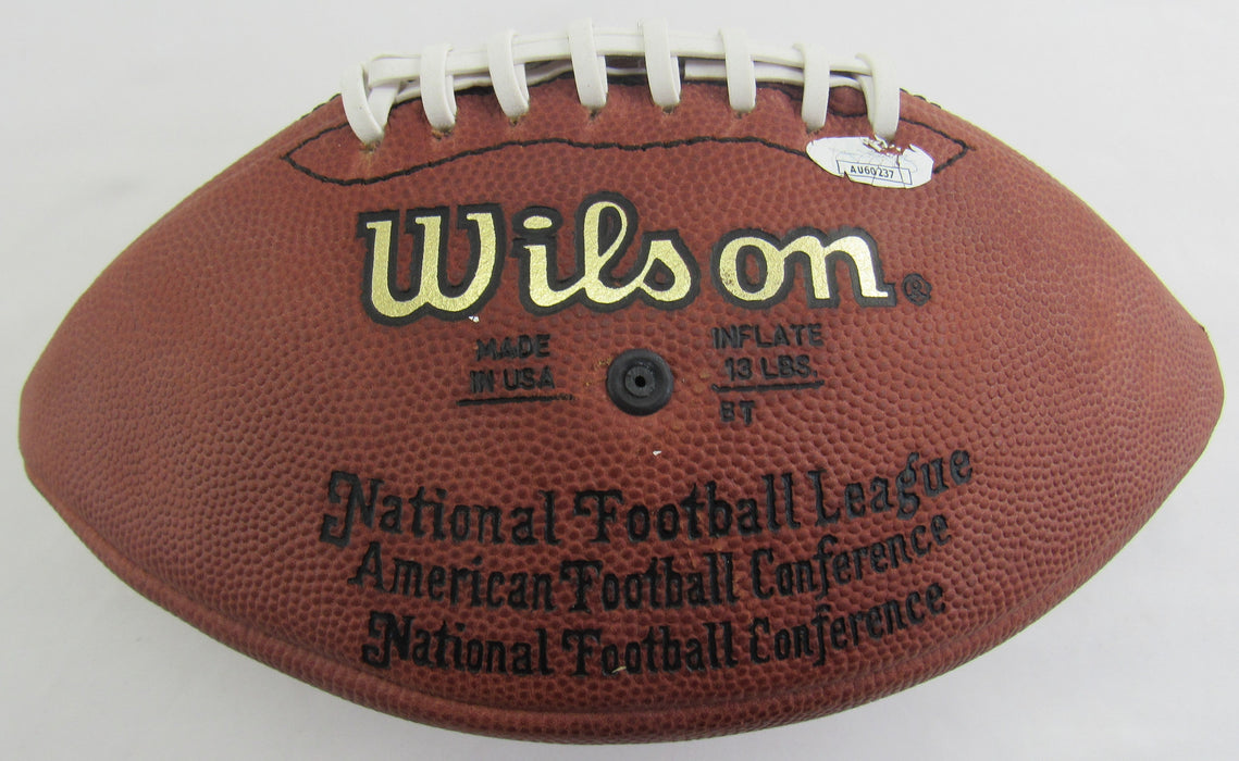 Gale Sayers Signed Wilson NFL Football JSA AU60237