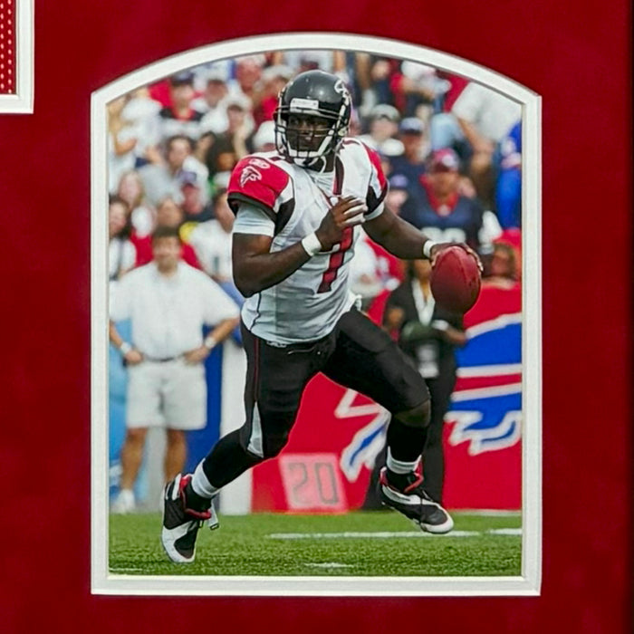 Michael vick hot sale red jersey