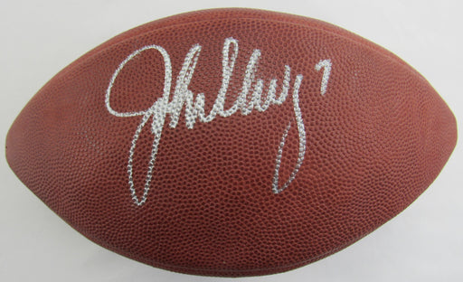 John Elway Signed Wilson 1997 World Champs NFL Football JSA AV66145