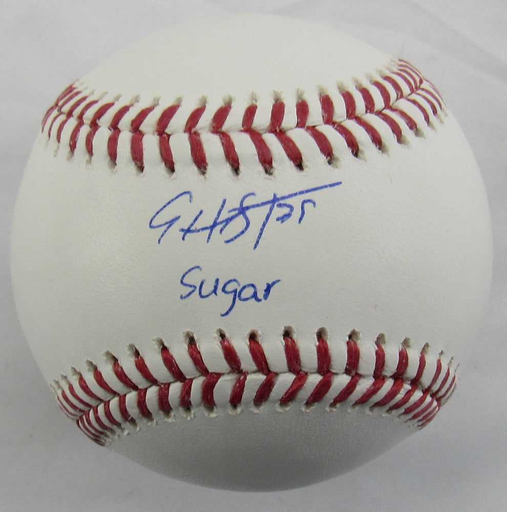 Edwin Diaz Signed Rawlings Baseball w/ Sugar Insc JSA COA