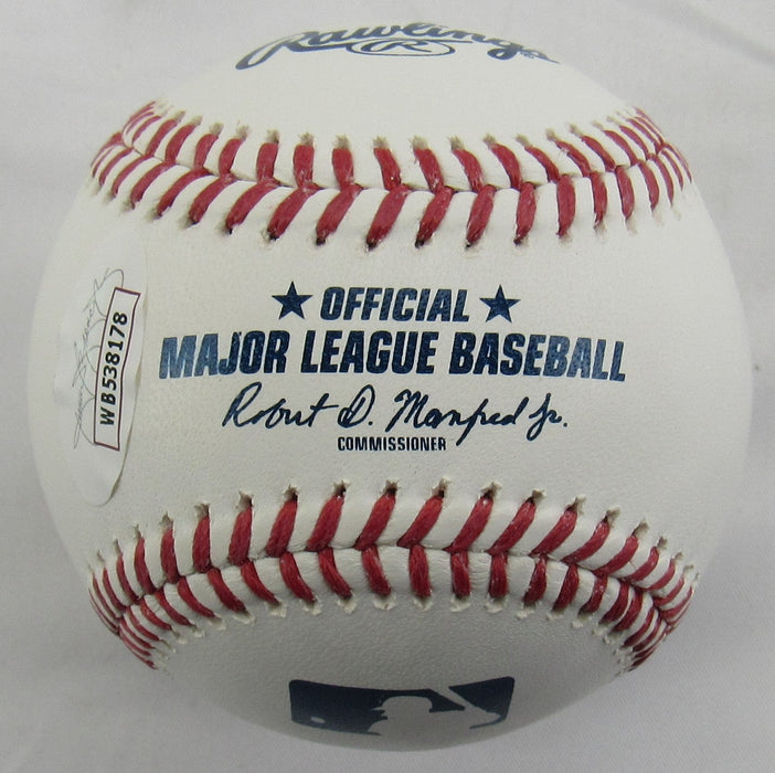 Edwin Diaz Signed Rawlings Baseball w/ Sugar Insc JSA COA