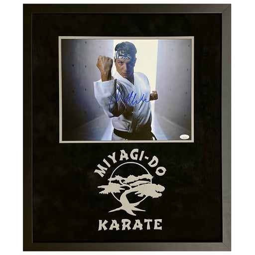 Ralph Macchio Karate Kid Hand Signed & Framed 11x14 Photo (JSA)