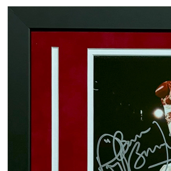 Ray Mancini Hand Signed & Framed Boxing 11x14 Photo (JSA)