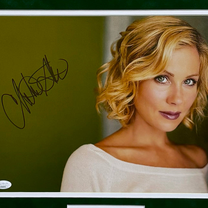 Christina Applegate Pose 6 Hand Signed & Framed  11x14 Photo (JSA)