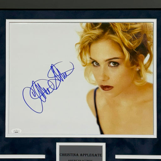 Christina Applegate Pose 2 Hand Signed & Framed  11x14 Photo (JSA)