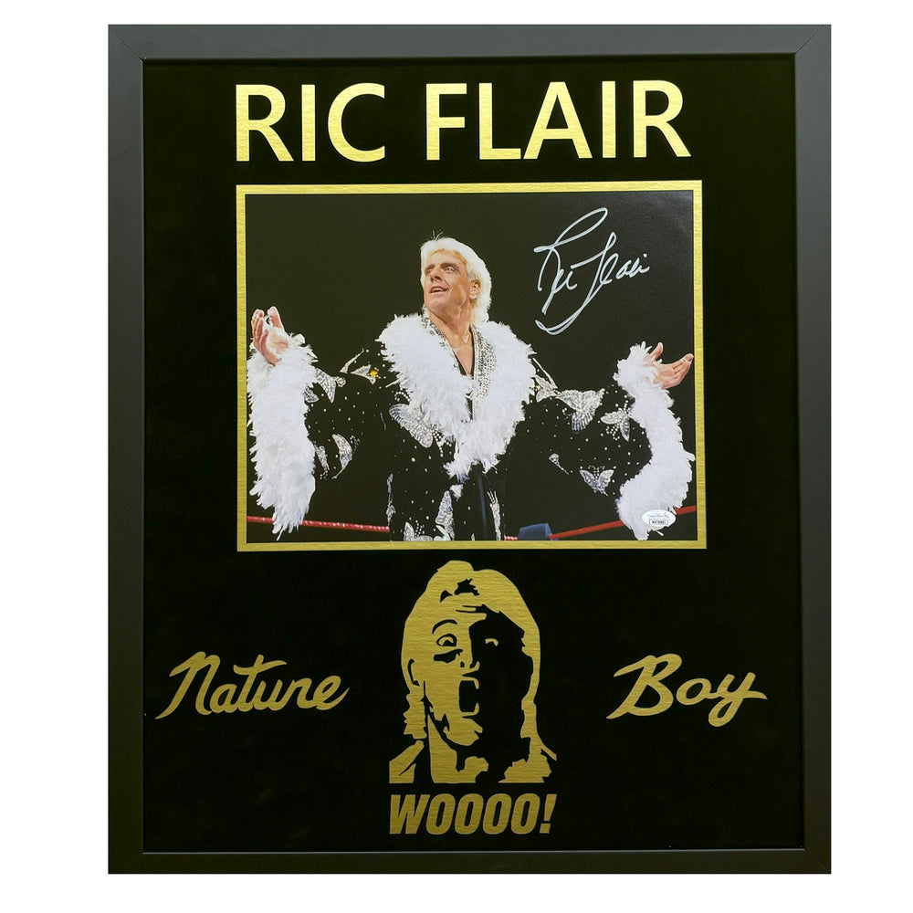 Ric Flair Hand Signed & Framed Wrestling 11x14 Photo (JSA)