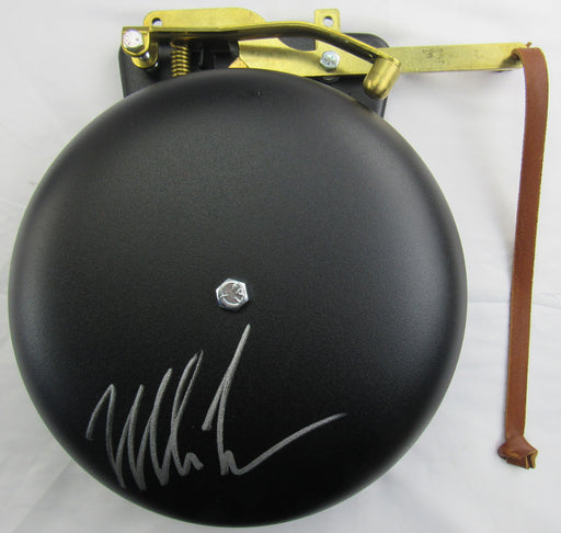 Mike Tyson Signed Black Ring Bell JSA COA