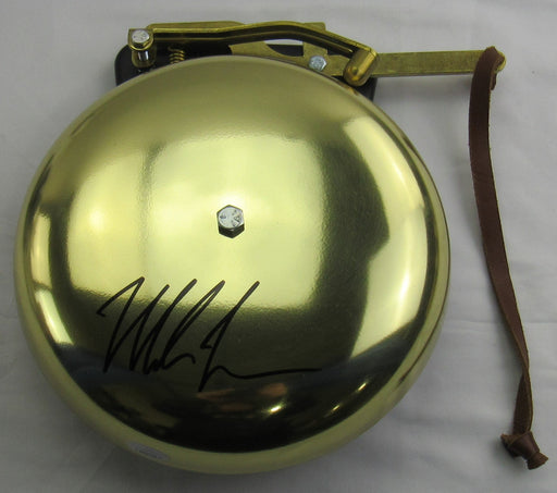 Mike Tyson Signed Brass Ring Bell JSA COA