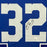 Edgerrin James Signed Indianapolis Blue Custom Double-Suede Framed football Jersey (JSA)