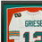 Bob Griese Signed White Custom Suede Matte Framed Football Jersey (Beckett)