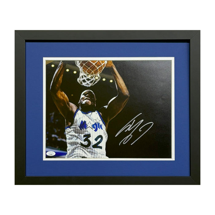 Shaquille O'Neal Signed Orlando Magic Framed 11x14 Photo