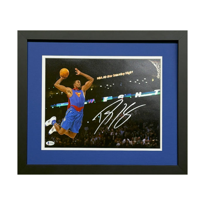 Dwight Howard Signed Superman Framed 11x14 Photo