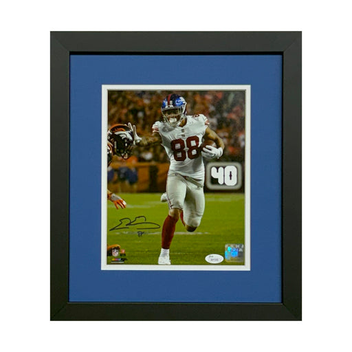 Evan Engram Signed New York Giants Framed 8x10 Photo