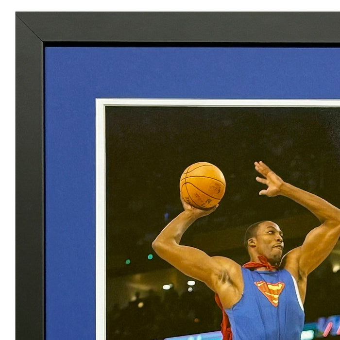 Dwight Howard Signed Superman Framed 16x20 Photo